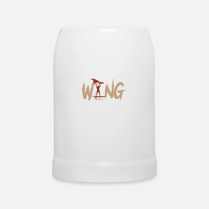 Wing Foiling Wing Surf Wing Foil Wingfoil - Bierkrug - Weiß