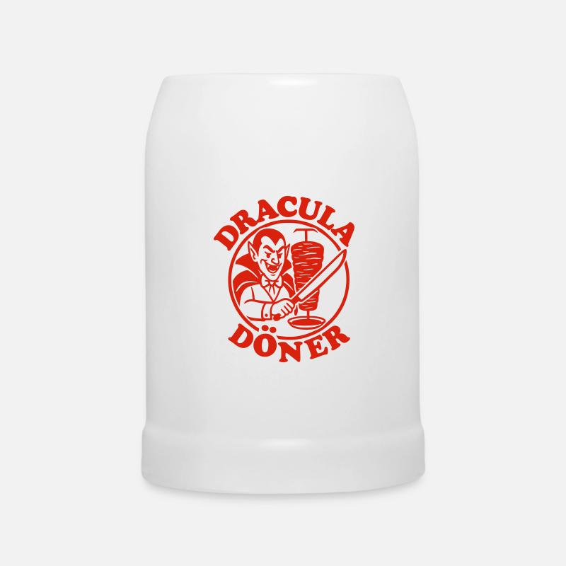 Dracula Kebab - Beer Mug - white