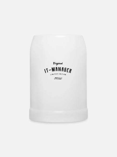 IT Manager Limited Edition - Bierkrug - Weiß