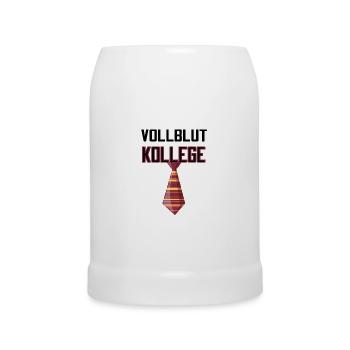 Vollblut Kollege Lieblingskollege - Bierkrug - Weiß - Vorne