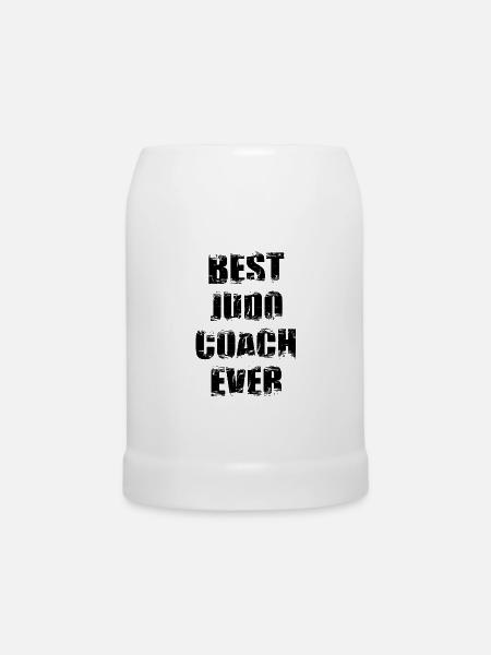 Judo Trainer - Bierkrug - Weiß