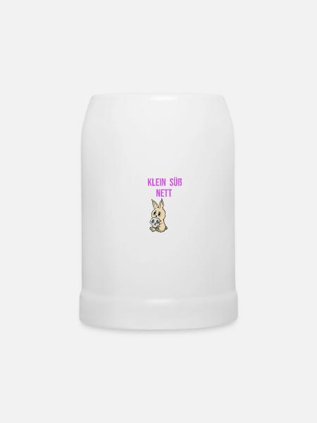 Böser Fehler Spruch Klein Süß Nett Geschenk Geek - Bierkrug - Weiß
