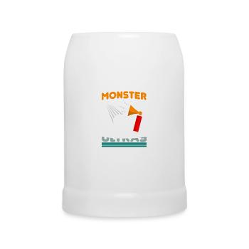 Football Kids - Beer Mug - white - Front