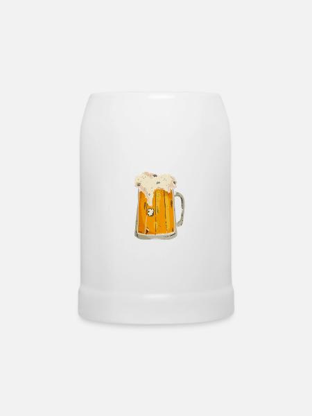 Bierkrug - Bierkrug - Weiß