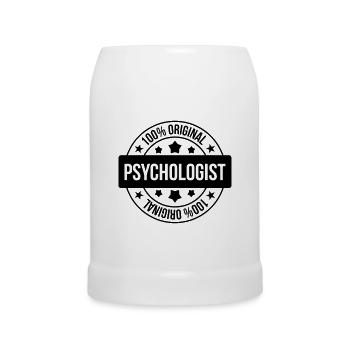 psykolog / psykiater / psykoanalytiker / jobb - Ölkrus - vit - Fram