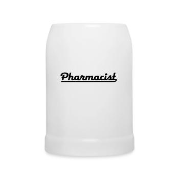 pharmacist - Beer Mug - white - Front