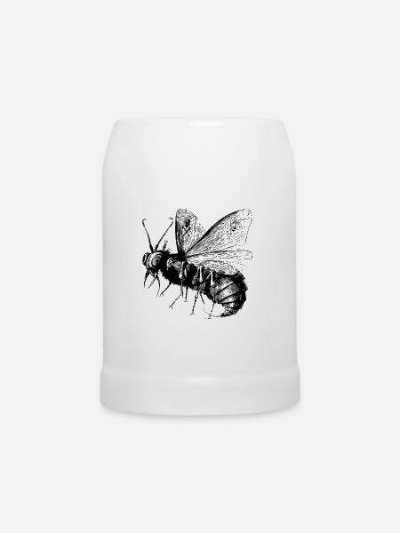 Beelzebub | Devil | Demon | Teufel | Satan - Bierkrug - Weiß
