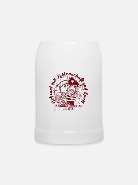 Lassaner Bierfreunde e.V. - Bierkrug - Weiß