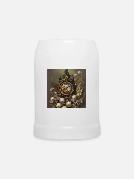 Die Steampunk-Ästhetik - Bierkrug - Weiß