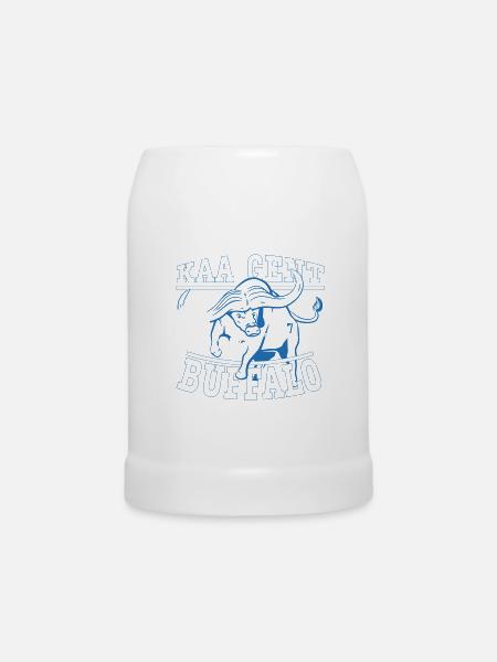 KAA Gent Büffel - Bierkrug - Weiß