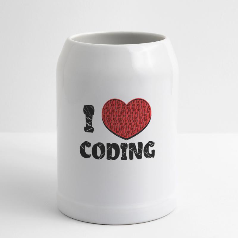 Script de code Debug Heart Statement Chope en céramique