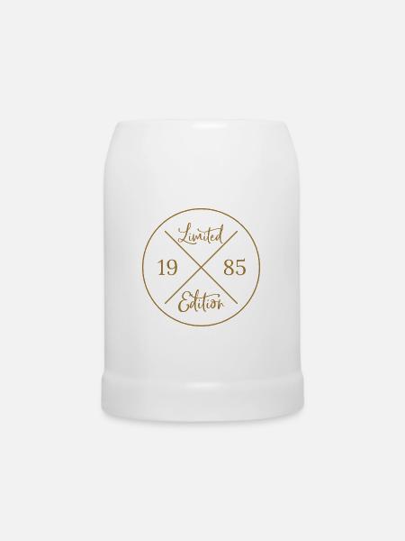 Limited Edition 1985 - Bierkrug - Weiß