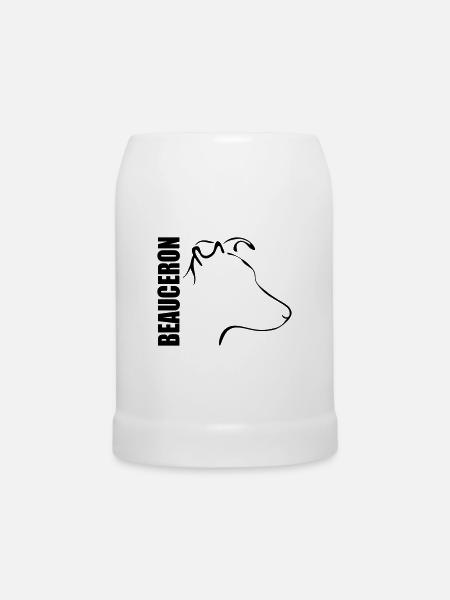 BEAUCERON PROFIL - Bierkrug - Weiß