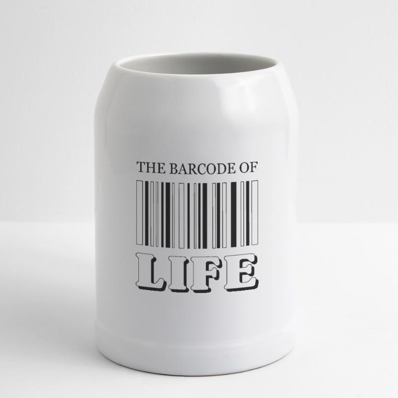 Le code-barres de la vie / Der Strichcode des Lebens Chope en céramique