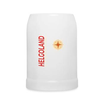 Helgoland - Bierkrug - Weiß - Vorne