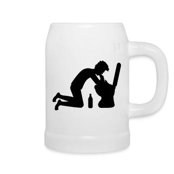 hangover - Beer Mug - white - Right