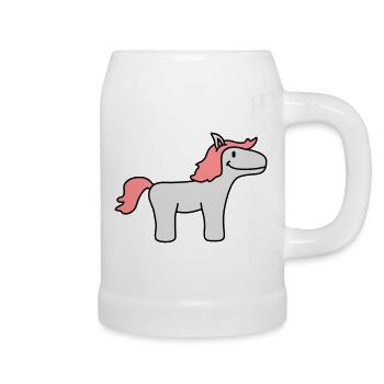 Pony - Beer Mug - white - Right