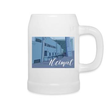 Giesing // Illustration - Bierkrug - Weiß - Rechts