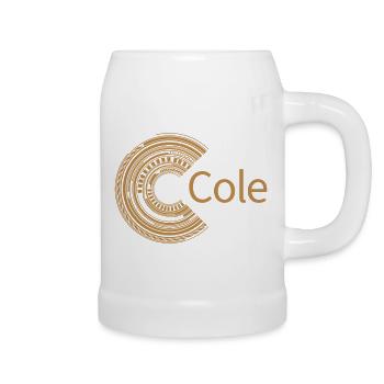 For Cole - Beer Mug - white - Right