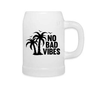 NO BAD VIBES HOLIDAY JOY - Beer Mug - white - Right