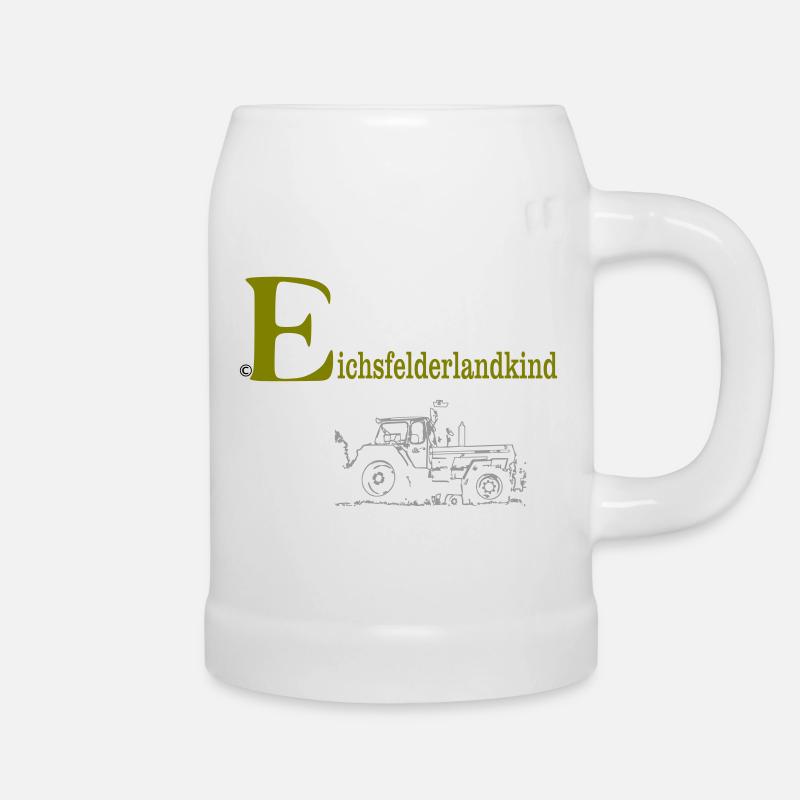eichsfelderlandkind - Bierkrug - Weiß