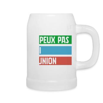 Je peux pas jai reunion - Chope en céramique - blanc - Droite