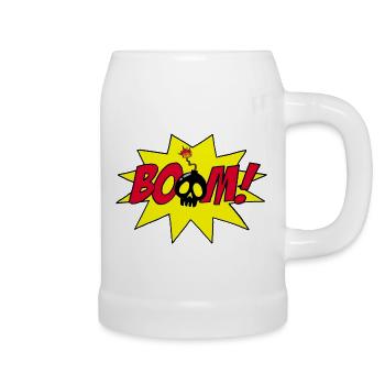 explosion - Beer Mug - white - Right