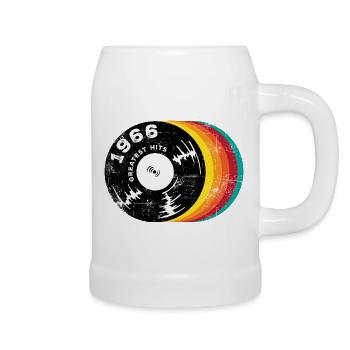 Greatest Hits 1966 - Beer Mug - white - Right