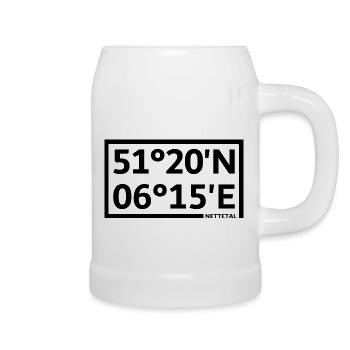 Nettetal coordinates - Beer Mug - white - Right