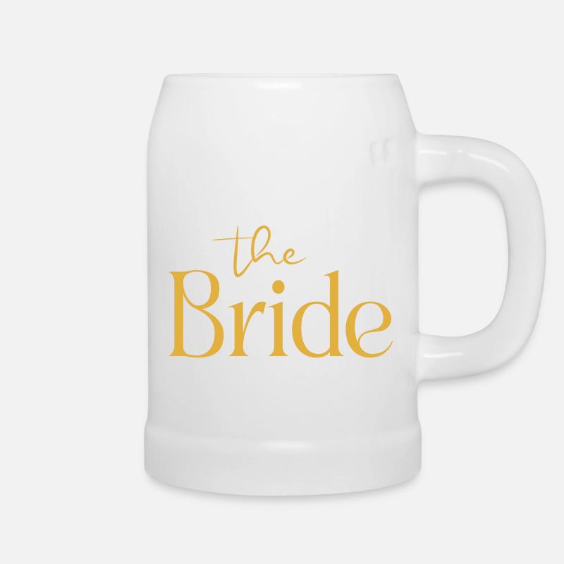 The Bride - Beer Mug - white