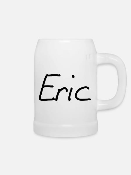 Eric - Bierkrug - Weiß