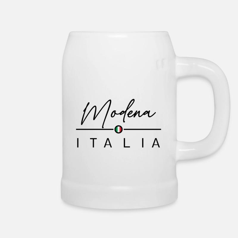Italia - Modena - Italien - Italy - Boccale per birra - bianco