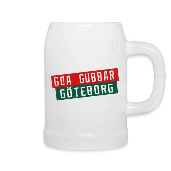 Göteborg Goa Gubbar - Bierkrug - Weiß - Rechts