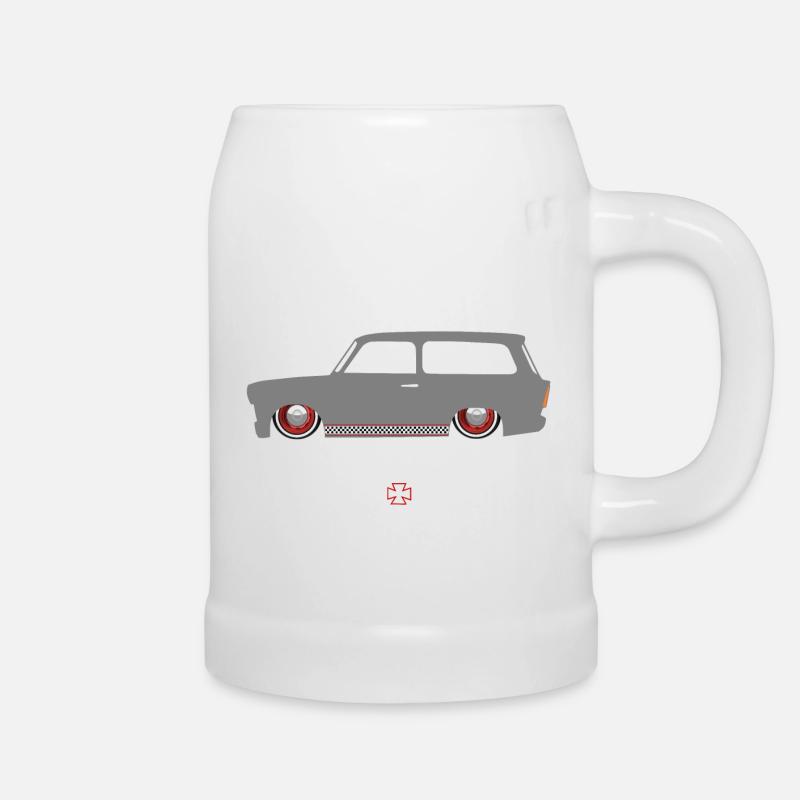  601 Kombi Low DDR - Chope en céramique - blanc