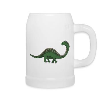 Dino 5 - Beer Mug - white - Right