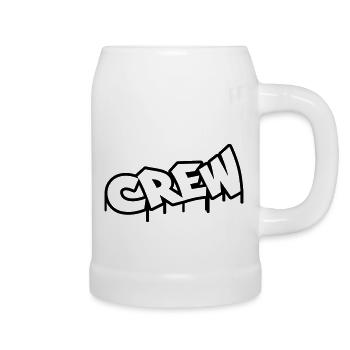 crew - Chope en céramique - blanc - Droite