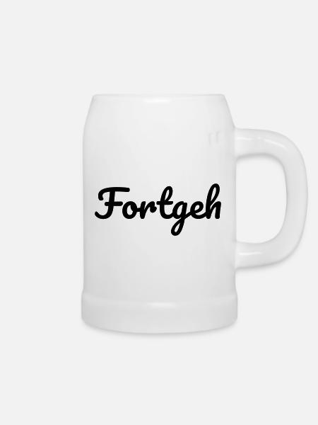 Fortgeh - Bierkrug - Weiß