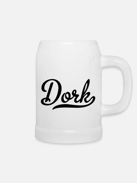 Dork - Bierkrug - Weiß