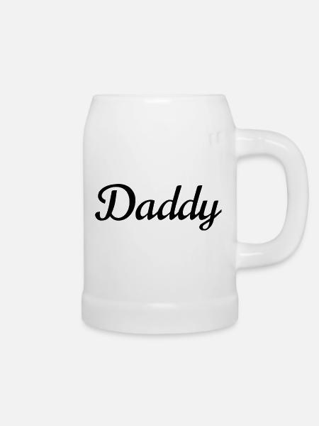 Daddy - Bierkrug - Weiß