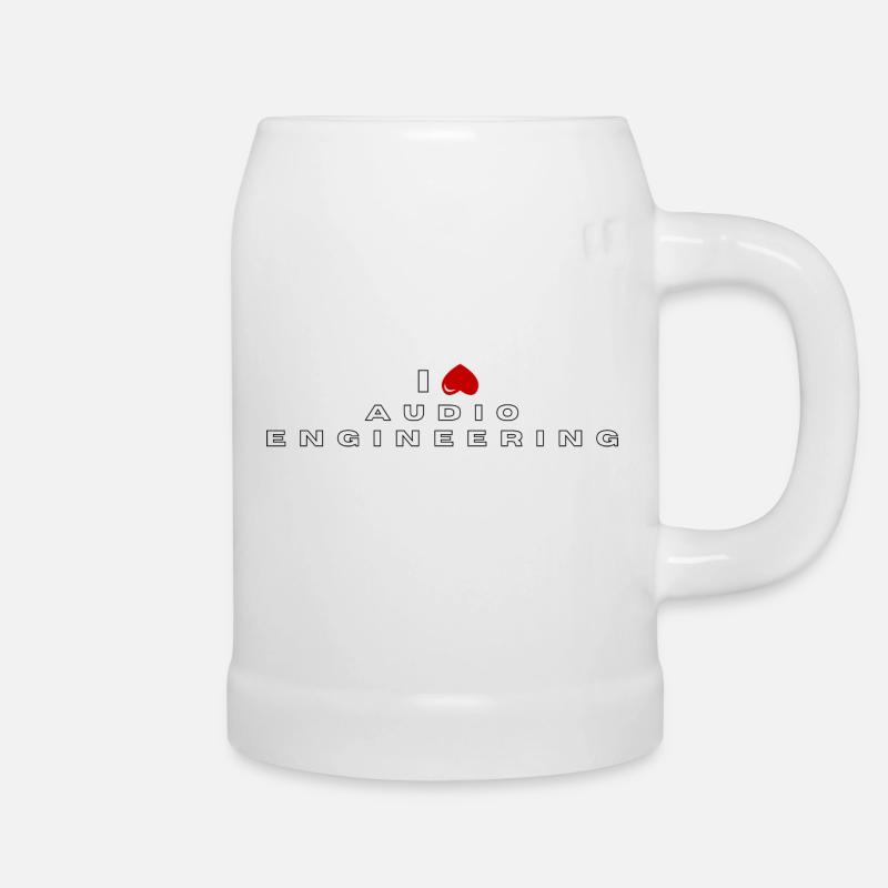 Ich hasse Game-Engines - Bierkrug - Weiß