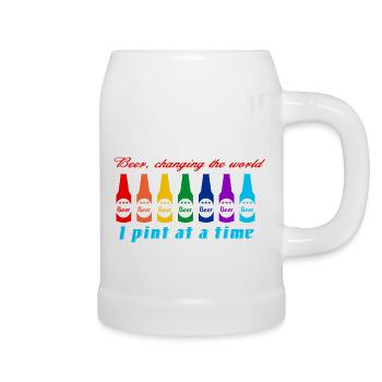 Rainbow Brew Spectrum - Beer Mug - white - Right