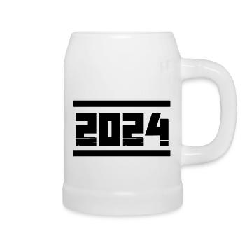 2024 - Bierkrug - Weiß - Rechts