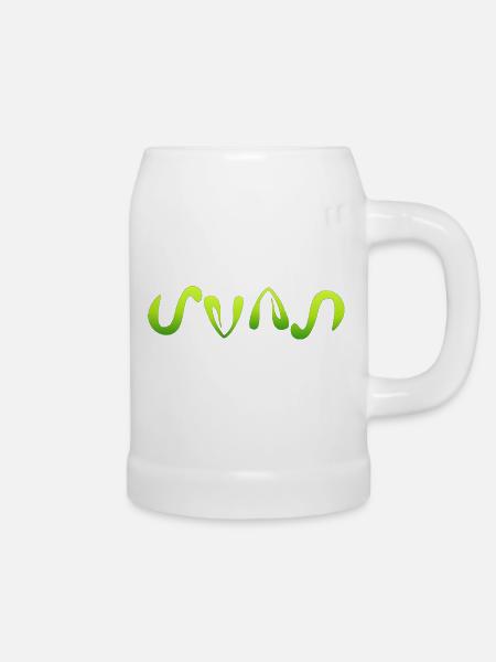 Sven - Bierkrug - Weiß