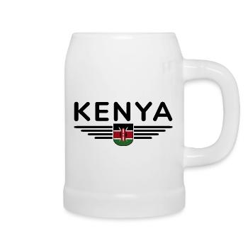 Nairobi Design für Kenia-Liebhaber - Bierkrug - Weiß - Rechts