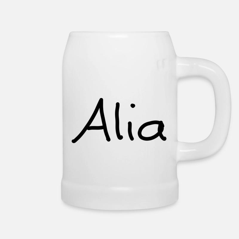 Alia - Bierkrug - Weiß