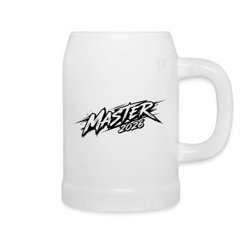 Master 2026 - Chope en céramique - blanc - Droite