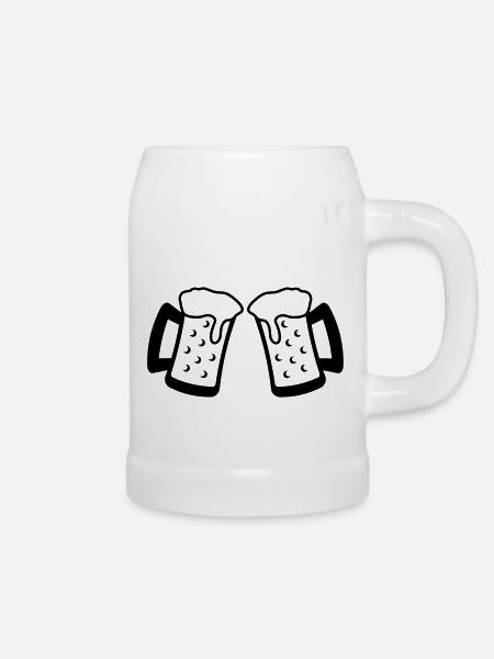 Beer - Bierkrug - Weiß