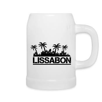 Lisbon - Beer Mug - white - Right