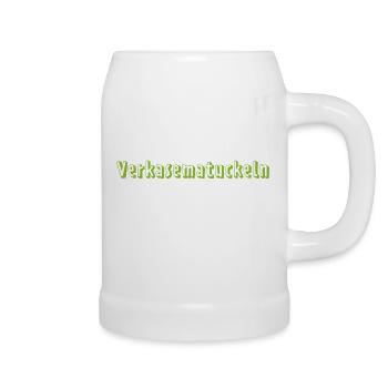 Verkasematuckeln - Bierkrug - Weiß - Rechts