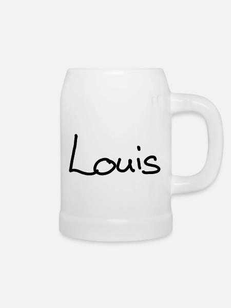 Louis - Bierkrug - Weiß
